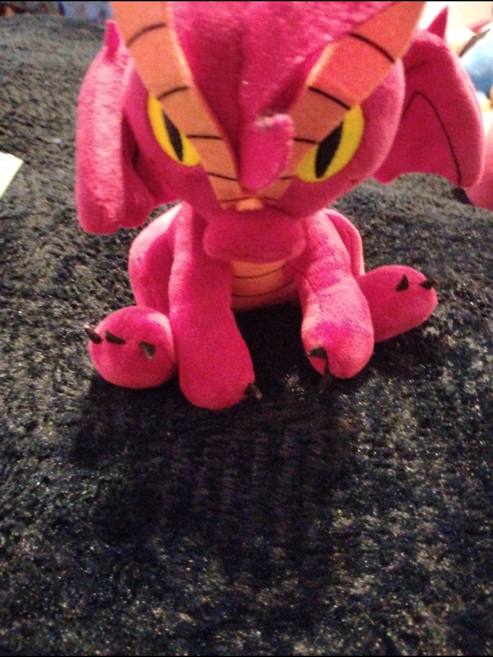 Plush Red Dragon Stuffed Animal - Soft Kids Toy